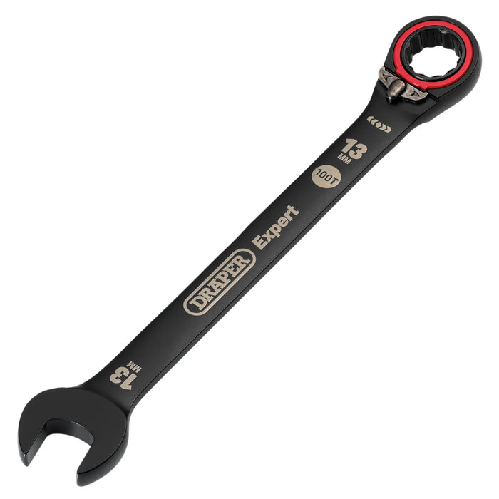 Draper Expert HI-TORQ® Metric Reversible Ratchet Combination