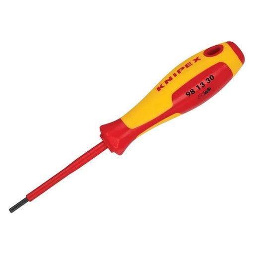 Knipex VDE Screwdriver for Hexagon Socket Screws 3.0 x 182mm Knipex - Town Tools