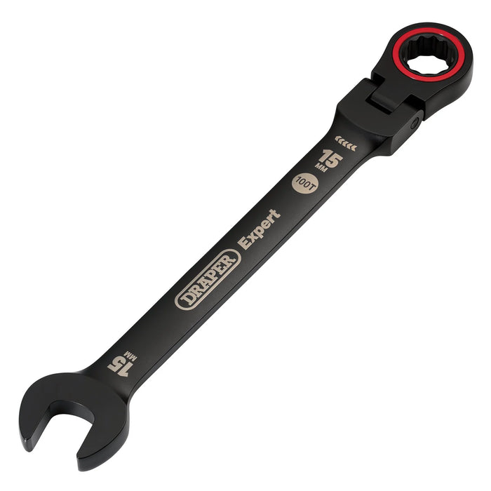 Draper Expert HI-TORQ® Metric Flexible Head Ratchet Combination