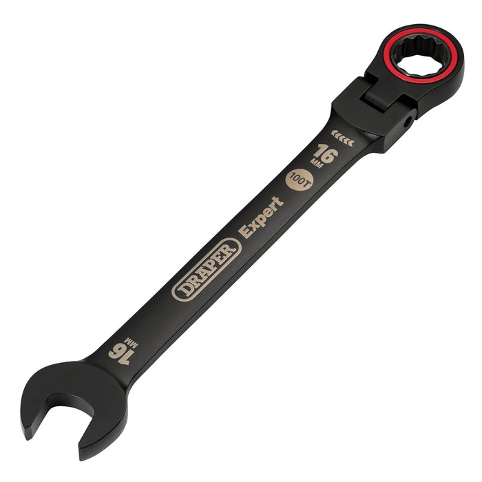 Draper Expert HI-TORQ® Metric Flexible Head Ratchet Combination