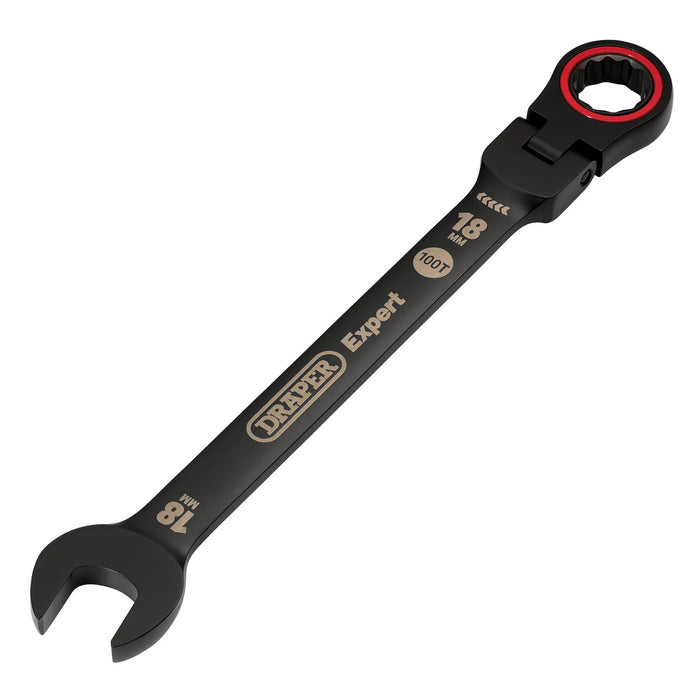 Draper Expert HI-TORQ® Metric Flexible Head Ratchet Combination