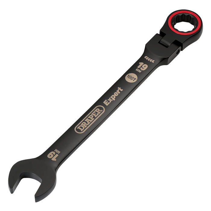 Draper Expert HI-TORQ® Metric Flexible Head Ratchet Combination