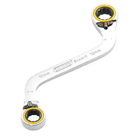 Draper Expert HI-TORQ® Double Ring Ratchet S-Shape Spanner, 10 x 12mm - 8243RMM