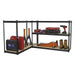 Sealey Racking Unit with 5 Shelves 220kg Capacity Per Level AP1200R Sealey - Town Tools 