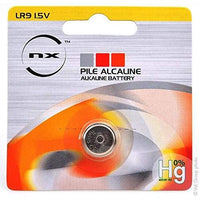 NX - Alkaline button cell (blister) LR9 NX - 0% Hg 1.5V 190mAh
