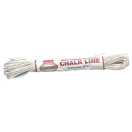Faithfull 304 Thick Cotton Chalk Line 18m (Box 12) Faithfull - Town Tools