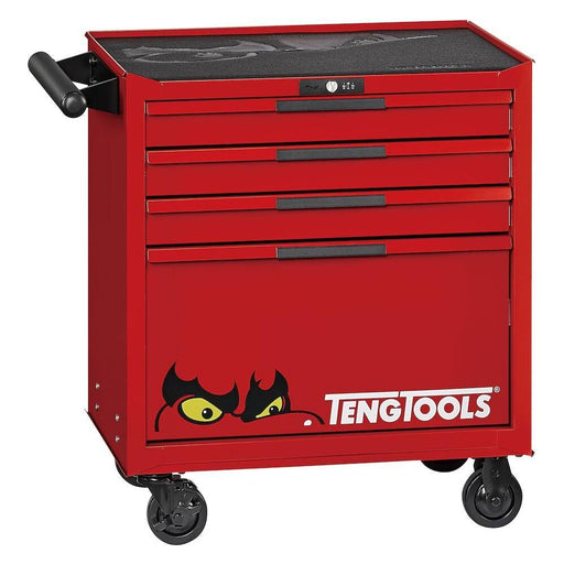 Teng Tools 26" PRO35™ low roller cabinet 4 drawers red Town Tools - Town Tools