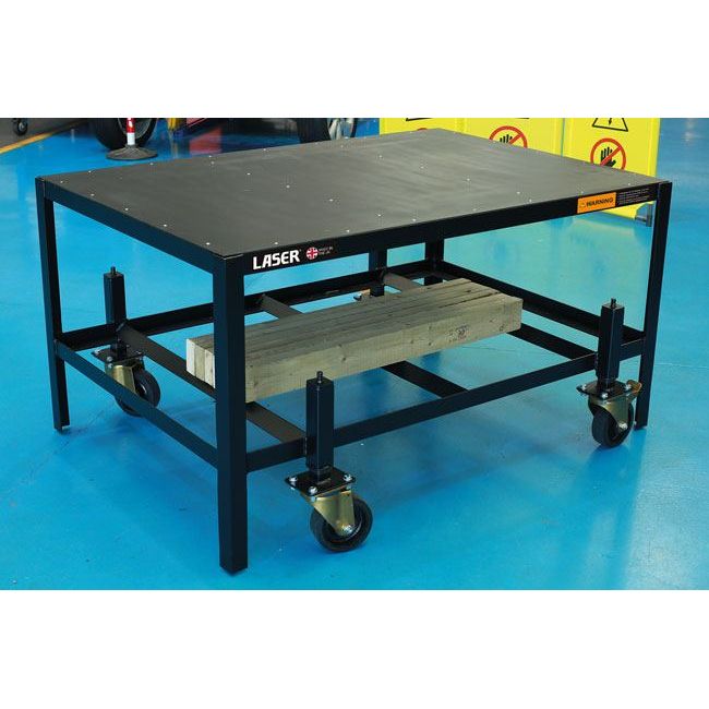 Laser EV Battery Adjustable Mobile Bench SWL 800kg 8339 Laser - Town Tools 