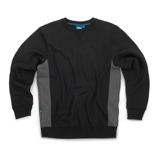 Tough Grit 2-Tone Sweatshirt Black / Charcoal L Tough Grit - Town Tools 