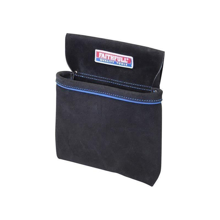 Faithfull Single Pocket Nail Pouch Faithfull - Town Tools
