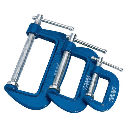 Draper C Clamp Set (3 Piece) 36779 Draper - Town Tools 