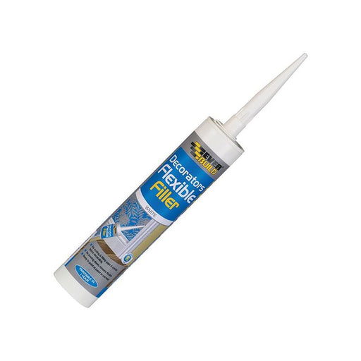 Everbuild Sika Flexible Decorator's Filler White 290ml Everbuild Sika - Town Tools