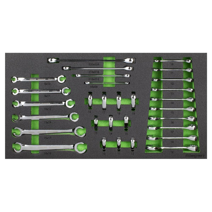 Siegen Siegen Specialised Spanner Set with Tool Tray 30pc S01274 Siegen - Town Tools 