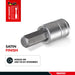 Teng Tools 1/2" Hex Bit Socket Metric 18mm Teng Tools - Town Tools 