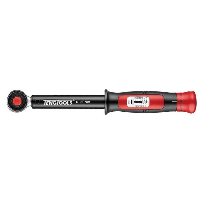 Teng Tools 1/4" Torque Wrench Plus 6 - 30Nm Town Tools - Town Tools