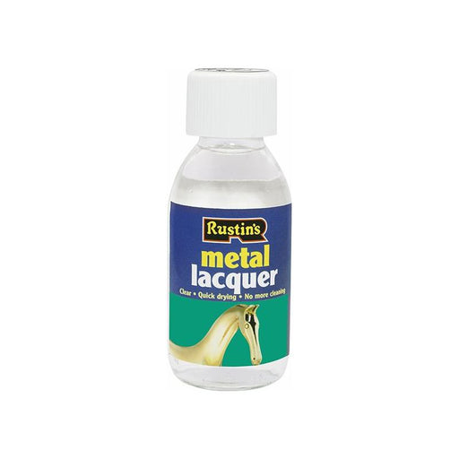 Rustins Metal Lacquer Clear 125ml Rustins - Town Tools