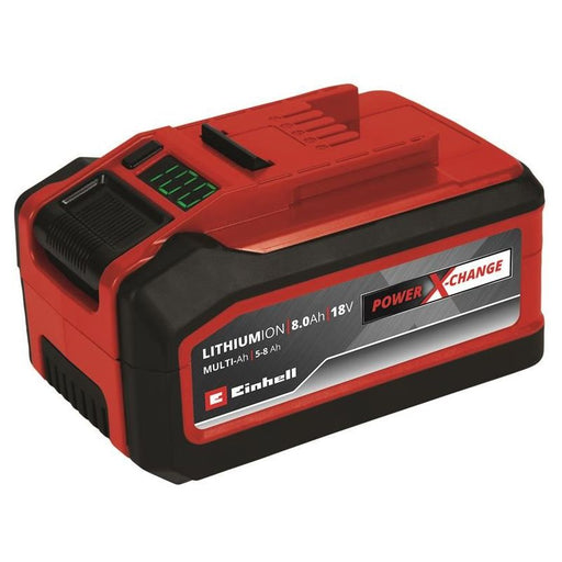Einhell Power X-Change Multi-Ah Battery 18V 5.0-8.0Ah Li-ion Einhell - Town Tools