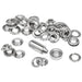 Rapid Eyelets 12 x 23mm (25) + Metal 2 Piece Anvil Rapid - Town Tools