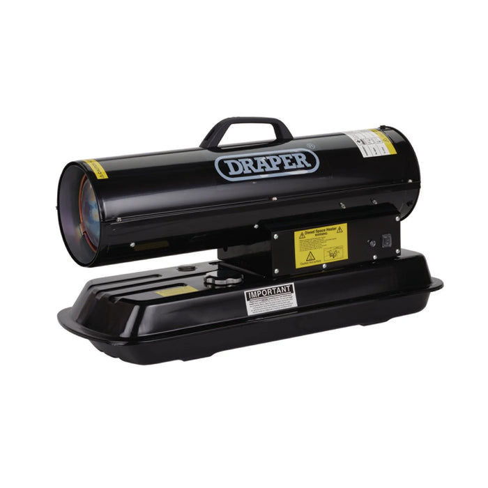 Draper 230V Diesel and Kerosene Space Heater, 51,200 BTU/15kW - DSH58
