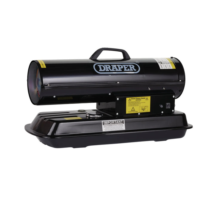 Draper 230V Diesel and Kerosene Space Heater, 51,200 BTU/15kW - DSH58