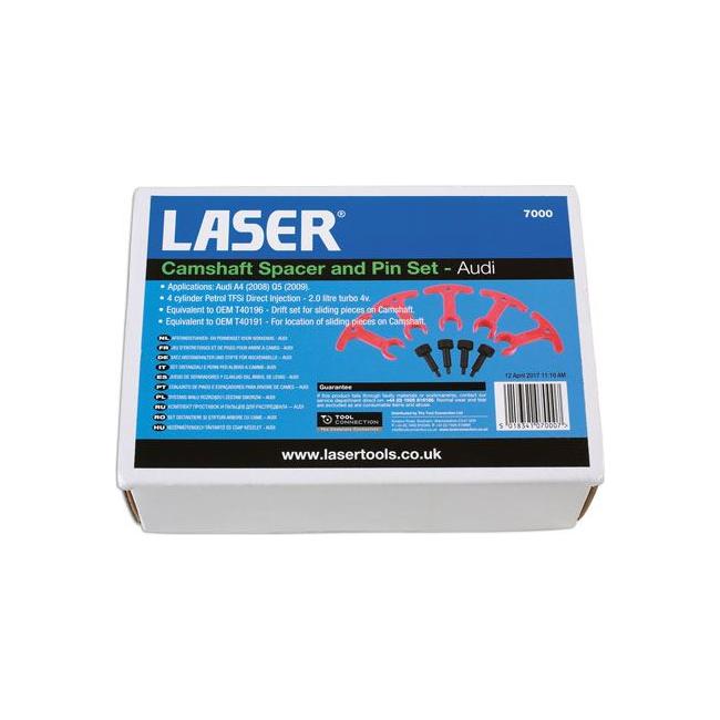 Laser Camshaft Spacer and Pin Set - for VAG 7000