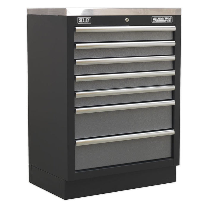 Sealey Superline Pro 2.04m Storage System Pressed Wood Worktop APMSSTACK12W Sealey - Town Tools 