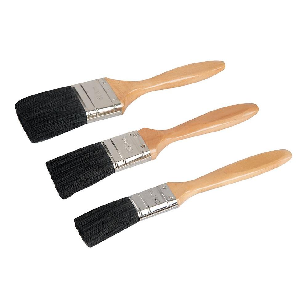 Silverline Mixed Bristle Brush Set 3pce Silverline - Town Tools 