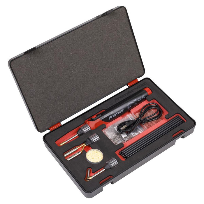 Sealey Lithium-ion Rechargeable Plastic Welding Repair Kit 30W SDL14 Sealey - Town Tools 