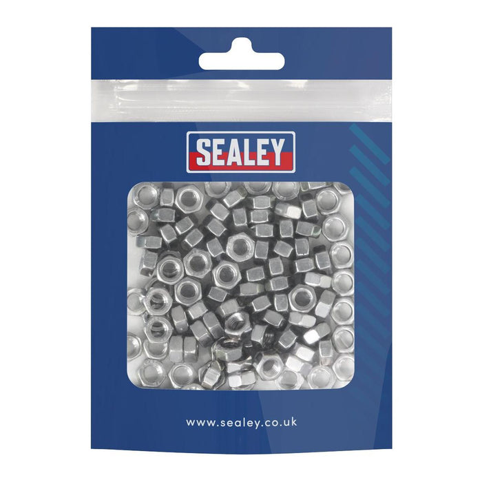 Sealey Stainless Steel Nut DIN 934 - M5 A2 - Pack of 100 SS5 Sealey - Town Tools 