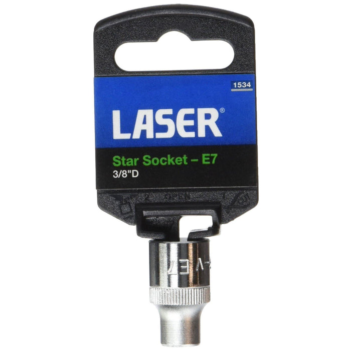 Laser Star Socket 3/8"D E7 1534