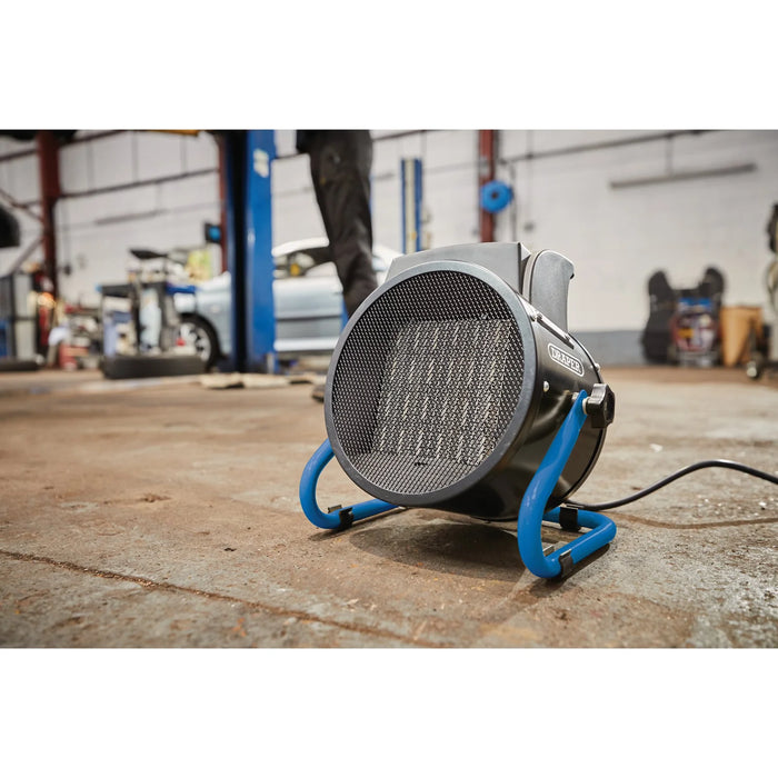 Draper 230V PTC Electric Space Heater, 2.8kW, 9554 BTU - ESH3000PTC