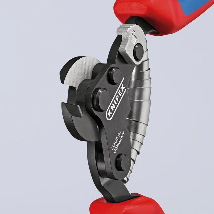 KNIPEX 95 62 160 SB Wire Rope Cutter for High-Strength Wire Rope, 160mm