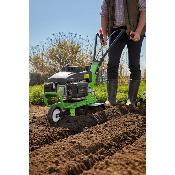 Draper Self-Propelled Petrol Tiller and Cultivator, 560mm, 161cc/9HP - CP165