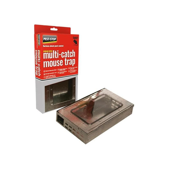 Pest-Stop (Pelsis Group) Multi-Catch Humane Mouse Trap Metal Pest-Stop (Pelsis Group) - Town Tools