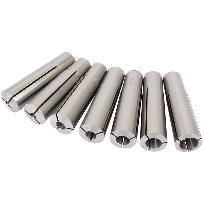 Draper Collet Set, MT3 - M12 Diameter, 4 - 16mm - MILL-10126