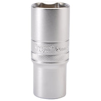 Draper 6 Point Metric Deep Socket, 1/2" Sq. Dr., 24mm 16655