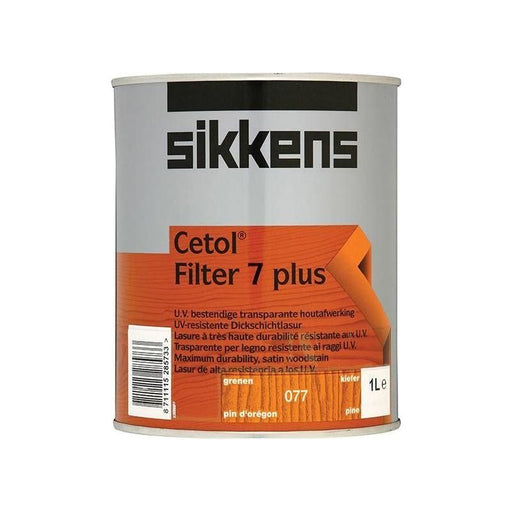 Sikkens Cetol Filter 7 Plus Translucent Woodstain Pine 1 litre Sikkens - Town Tools