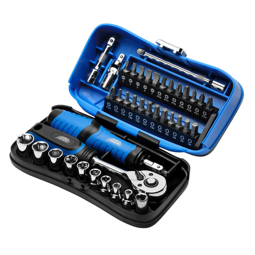Draper Expert Socket and Bit Set, 1/4" Sq. Dr. (39 Piece) - SBS39 - image 1