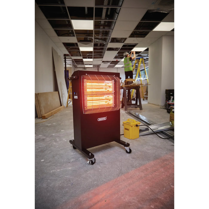 Draper 110V Infrared Cabinet Heater, 2.4kW, 8188 BTU - IRH2400