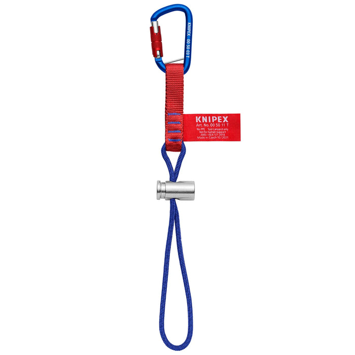 Draper KNIPEX 00 50 13 T BK Adapter Straps with Fixated Carabiner, 186mm