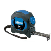 Draper Auto Lock Measuring Tape, 8m/26ft x 25mm - AMTBB/12