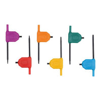 Laser Tamperproof Star Key Set 6pc 7911
