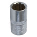 King Dick Socket SD 1/2" Metric 12pt 15mm King Dick - Town Tools 