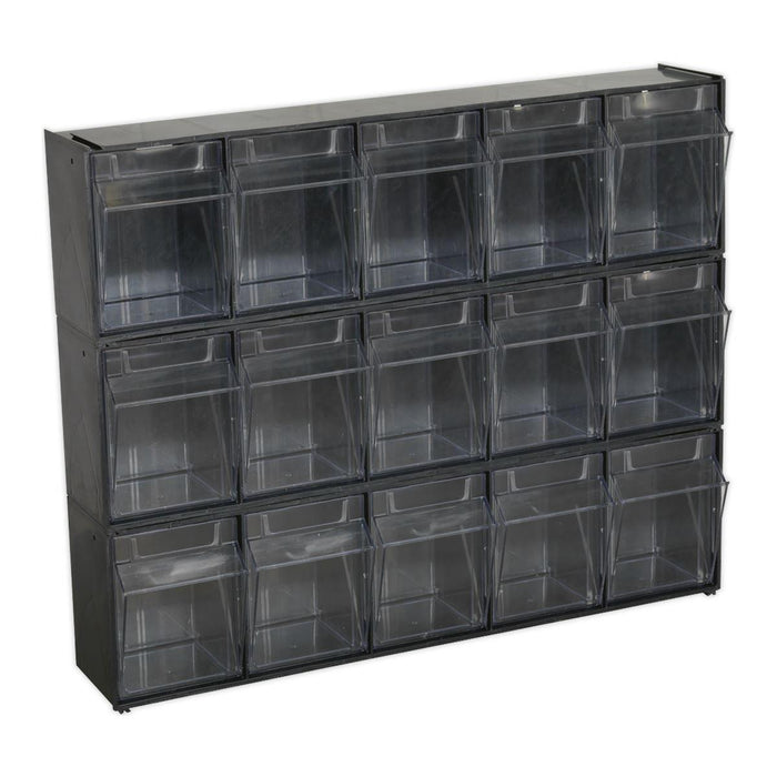 Sealey Stackable Cabinet Box 5 Bins APDC5 Sealey - Town Tools 