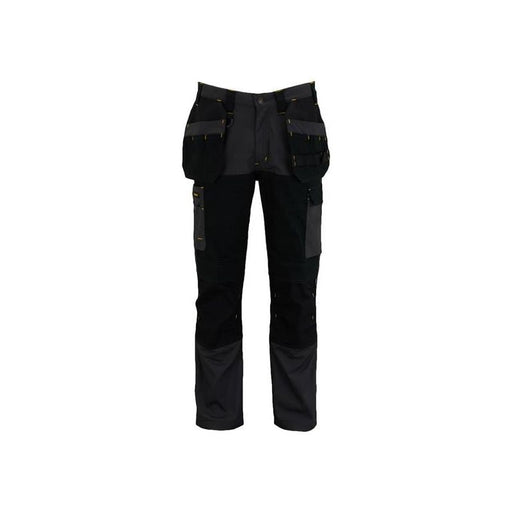 Stanley® Clothing Dixon Slim Fit Trousers Grey/Black Waist 34in Leg R STANLEY® Clothing - Town Tools