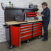 Sealey Mobile Workstation 10 Drawer with Backboard AP6310 Sealey - Town Tools 