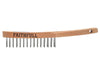 Faithfull Lightweight Scratch Brush, Two Row Faithfull - Town Tools