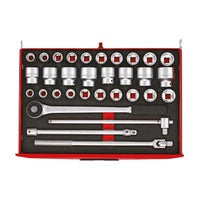Teng Tools 3/4" Socket Set FOAM4X4 32 Pieces