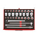 Teng Tools 3/4" Socket Set FOAM4X4 32 Pieces Teng Tools - Town Tools 