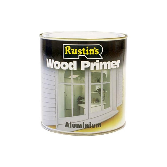 Rustins Aluminium Wood Primer 500ml Rustins - Town Tools